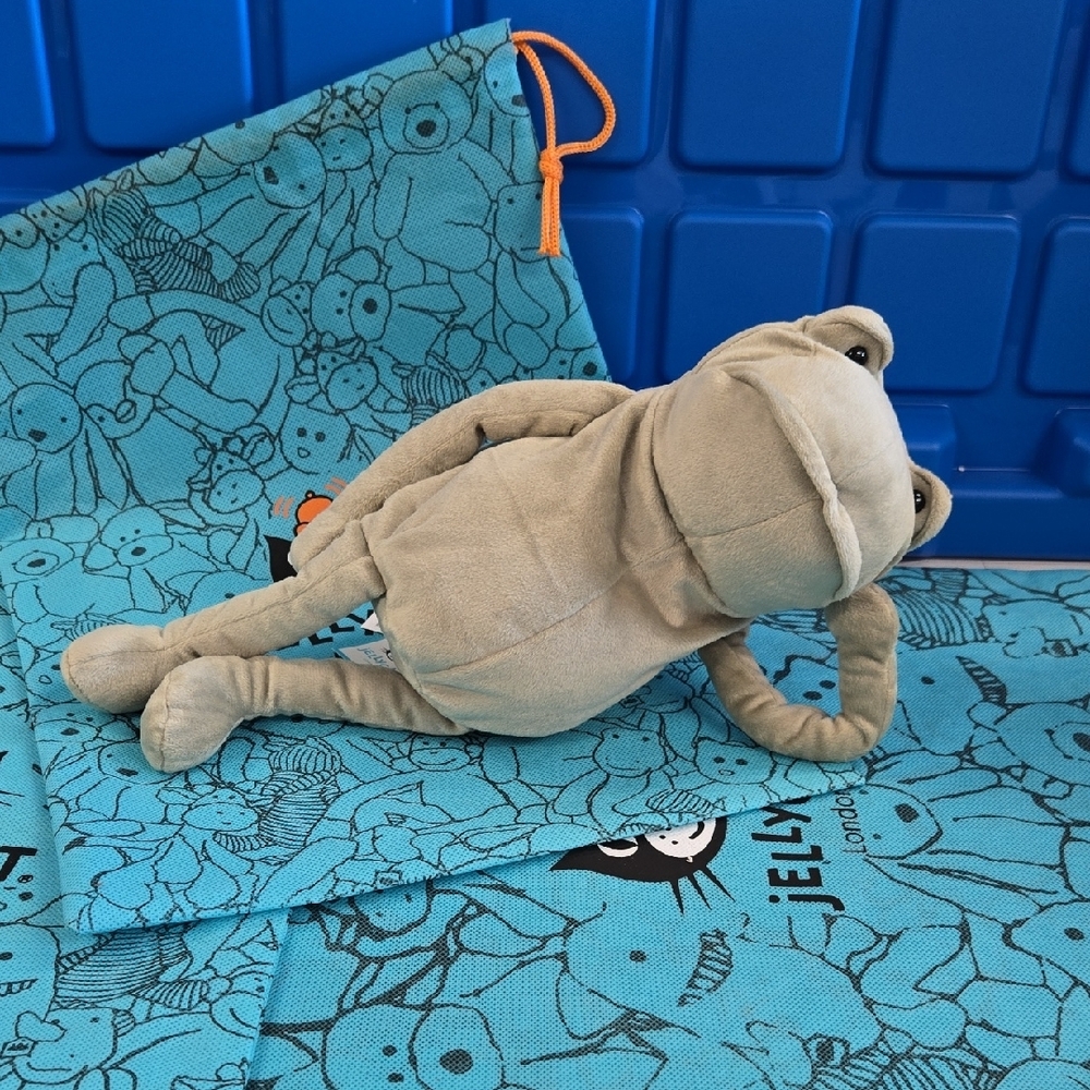 NWT Medium Jellycat Fergus Frog